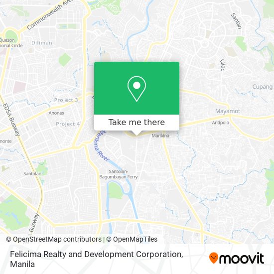 Felicima Realty and Development Corporation map