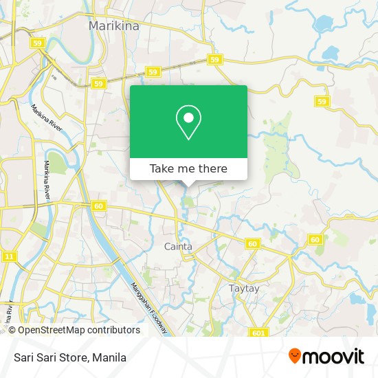 Sari Sari Store map