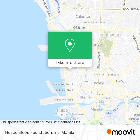 Hesed Eleos Foundation, Inc map