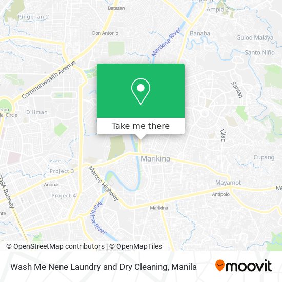 Wash Me Nene Laundry and Dry Cleaning map