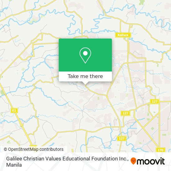Galilee Christian Values Educational Foundation Inc. map