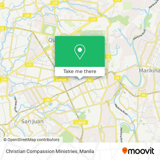 Christian Compassion Ministries map