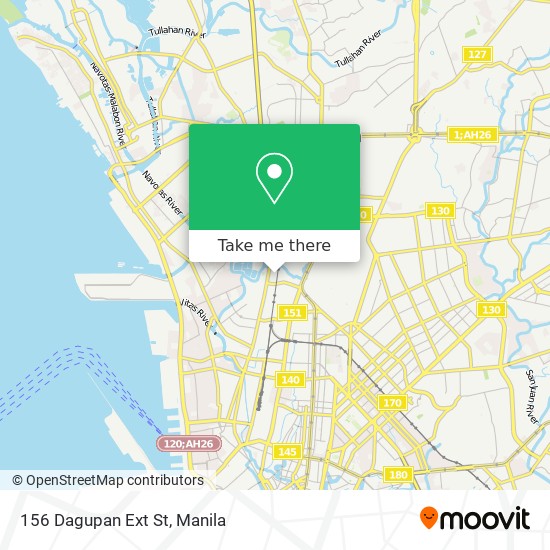 156 Dagupan Ext St map