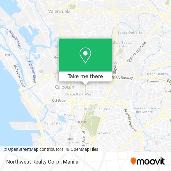 Northwest Realty Corp. map