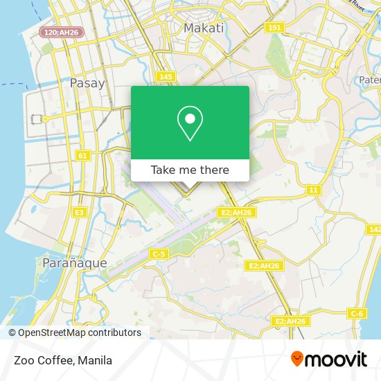 Zoo Coffee map