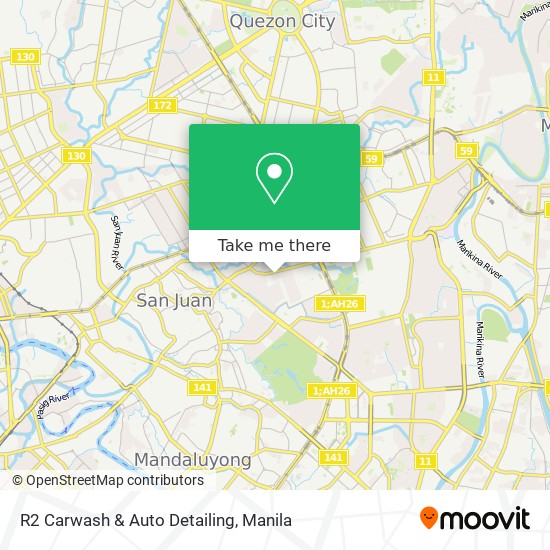 R2 Carwash & Auto Detailing map