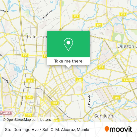 Sto. Domingo Ave / Sct. O. M. Alcaraz map