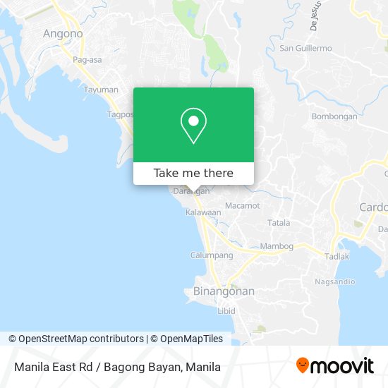 Manila East Rd / Bagong Bayan map
