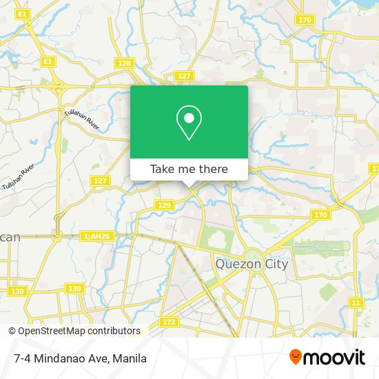 7-4 Mindanao Ave map