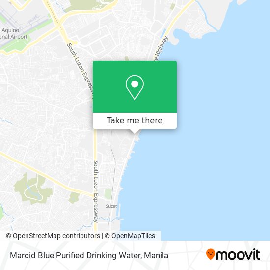Marcid Blue Purified Drinking Water map
