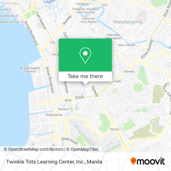 Twinkle Tots Learning Center, Inc. map