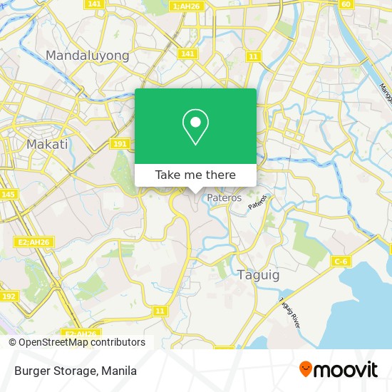 Burger Storage map