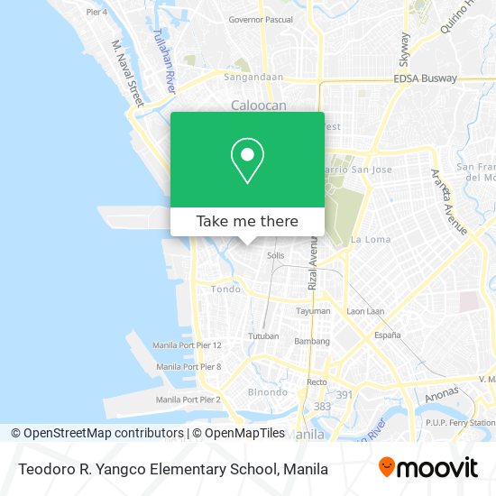 Teodoro R. Yangco Elementary School map