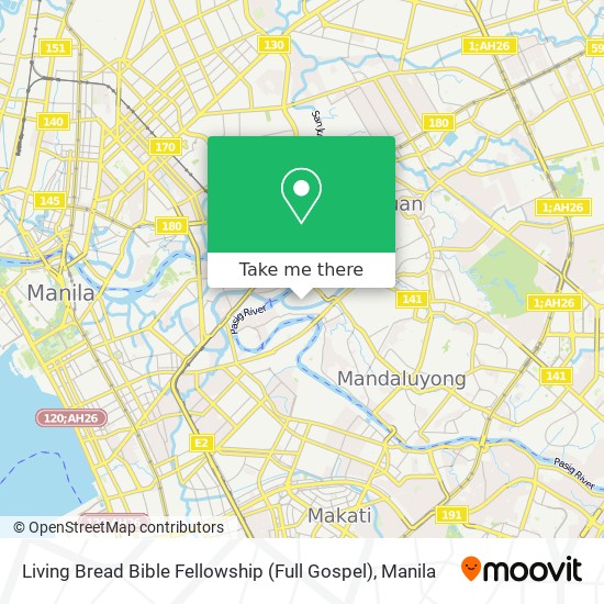 Living Bread Bible Fellowship (Full Gospel) map