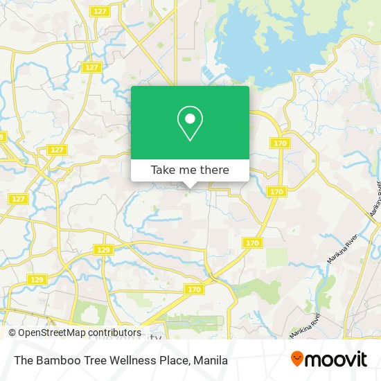 The Bamboo Tree Wellness Place map