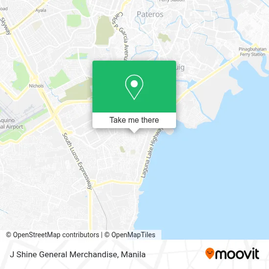 J Shine General Merchandise map