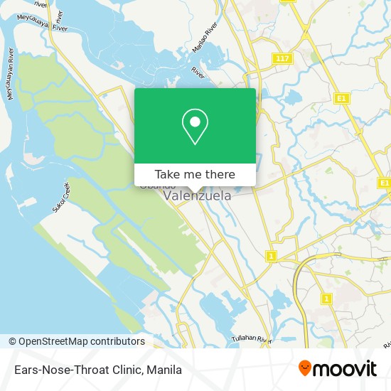 Ears-Nose-Throat Clinic map
