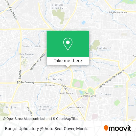 Bong's Upholstery @ Auto Seat Cover map