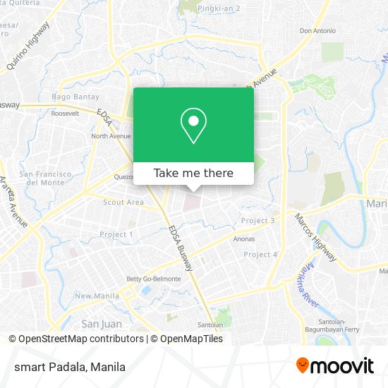 smart Padala map