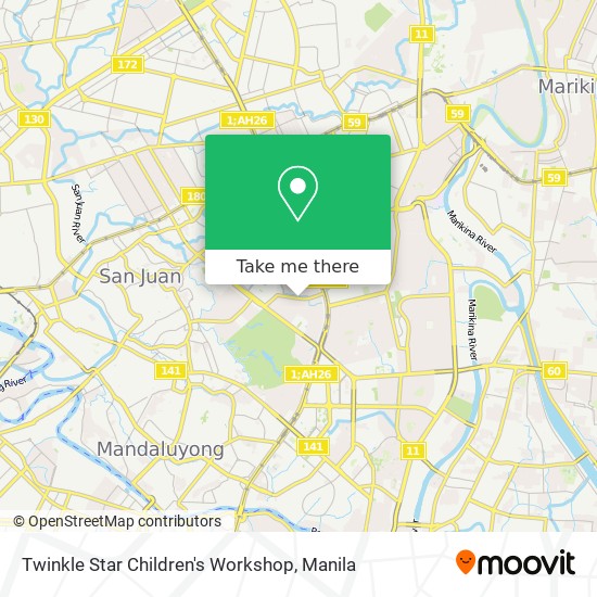 Twinkle Star Children's Workshop map