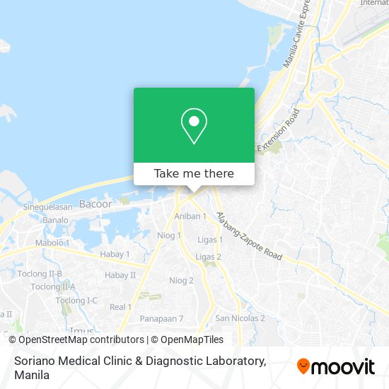 Soriano Medical Clinic & Diagnostic Laboratory map