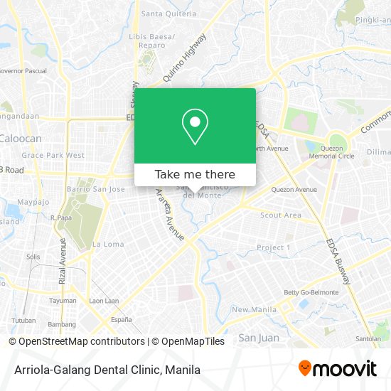 Arriola-Galang Dental Clinic map