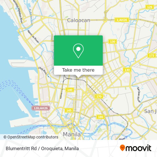 Blumentritt Rd / Oroquieta map