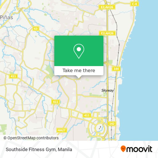 Southside Fitness Gym map