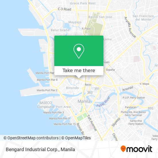 Bengard Industrial Corp. map