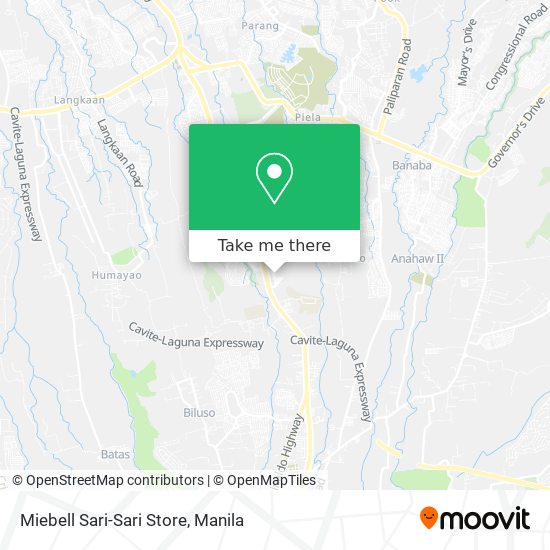 Miebell Sari-Sari Store map