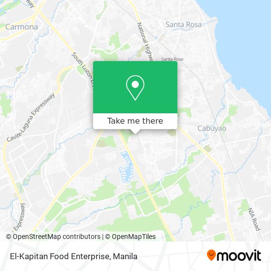 El-Kapitan Food Enterprise map