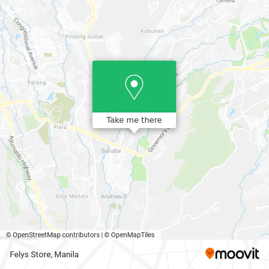Felys Store map