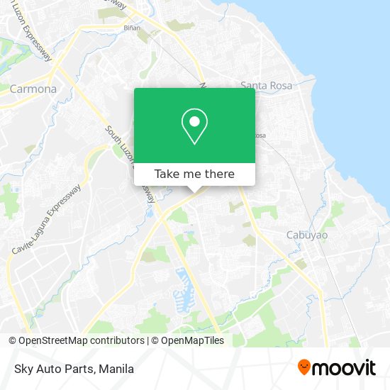 Sky Auto Parts map