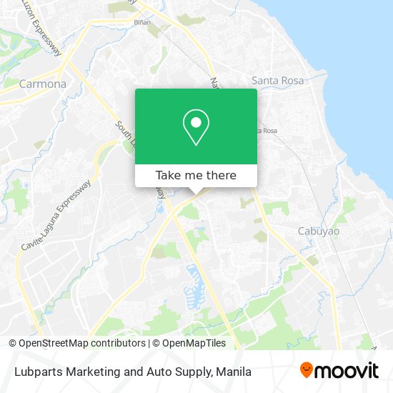 Lubparts Marketing and Auto Supply map