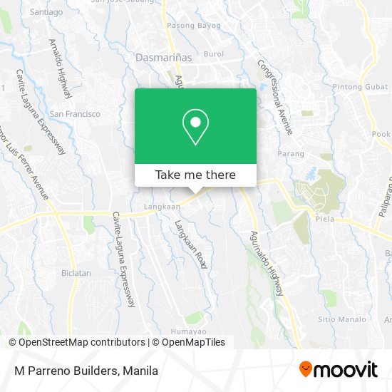 M Parreno Builders map