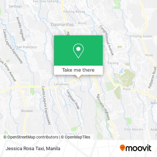 Jessica Rosa Taxi map