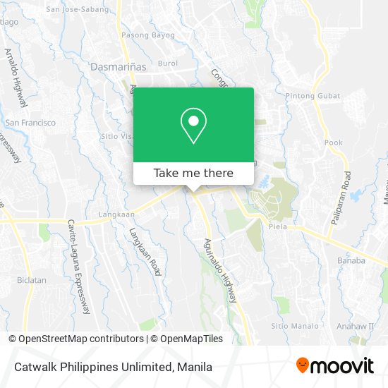 Catwalk Philippines Unlimited map