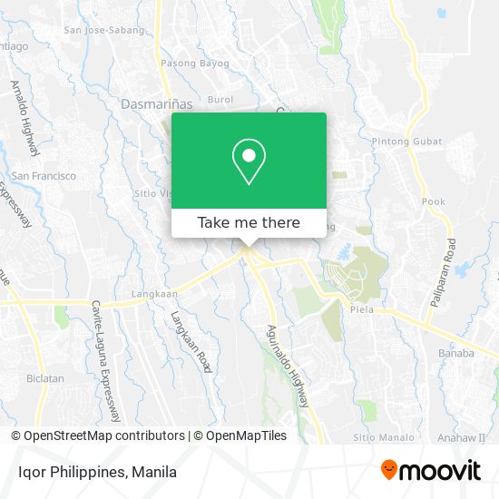 Iqor Philippines map