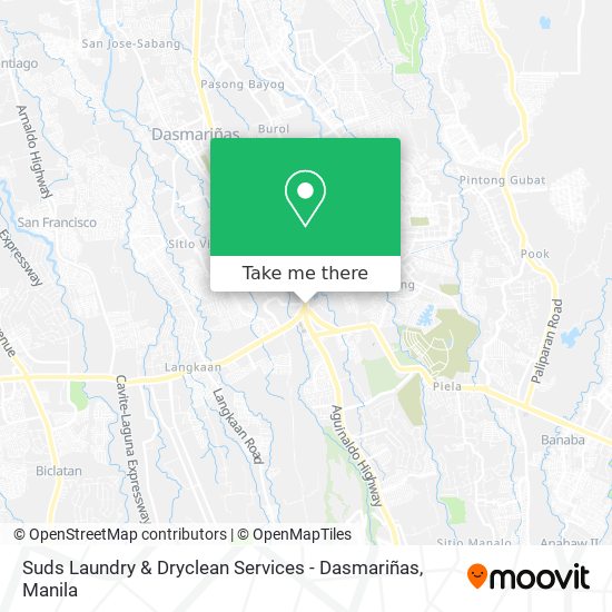 Suds Laundry & Dryclean Services - Dasmariñas map