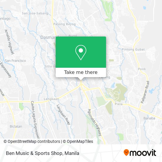 Ben Music & Sports Shop map