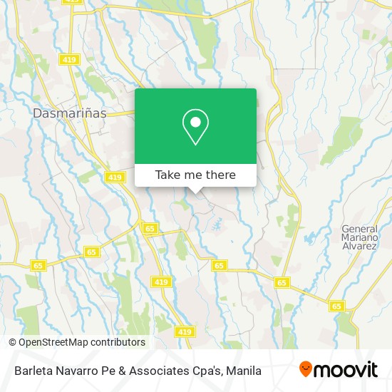 Barleta Navarro Pe & Associates Cpa's map