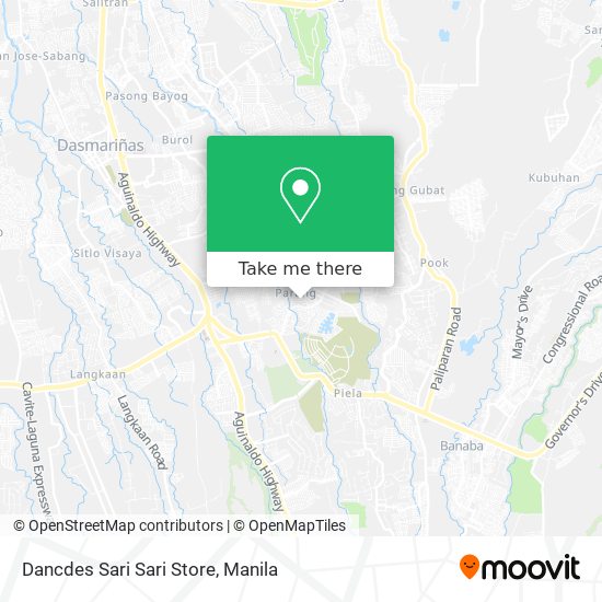 Dancdes Sari Sari Store map