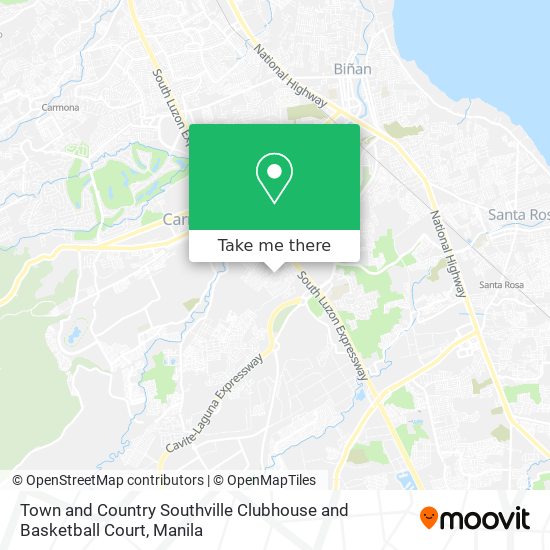 Town and Country Southville Clubhouse and Basketball Court map