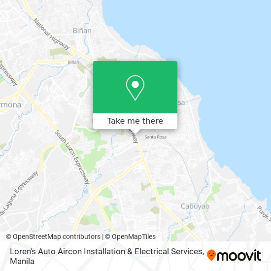 Loren's Auto Aircon Installation & Electrical Services map