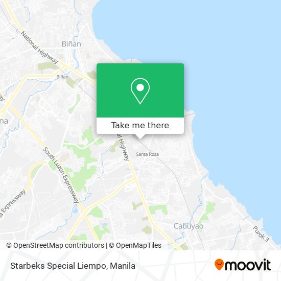 Starbeks Special Liempo map