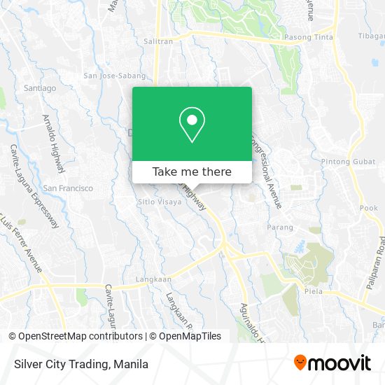 Silver City Trading map