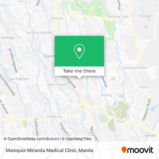 Maniquis-Miranda Medical Clinic map