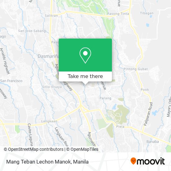 Mang Teban Lechon Manok map