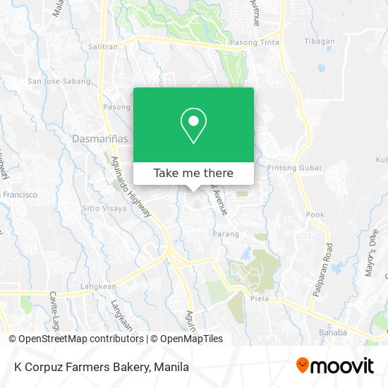 K Corpuz Farmers Bakery map