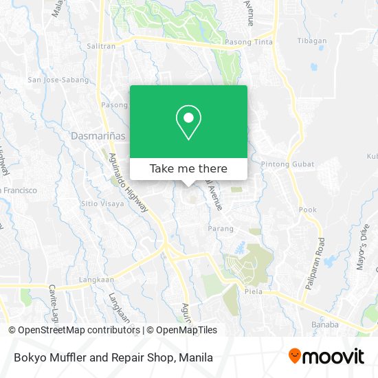 Bokyo Muffler and Repair Shop map